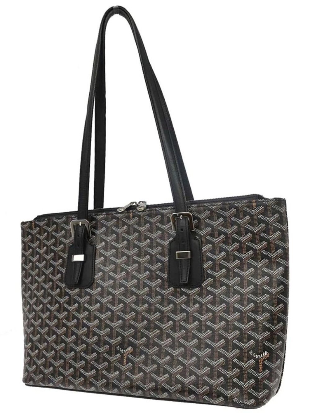Goyard Black Okinawa PM Tote Bag DEN020064 168173 - Picture 2 of 16